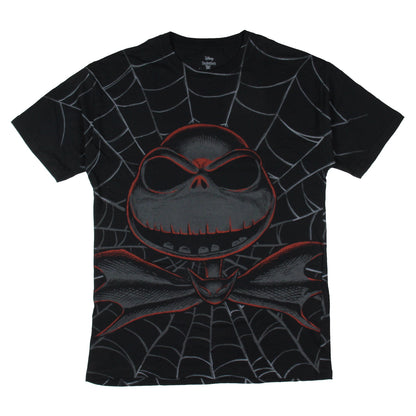 The Nightmare Before Christmas Men's Front And Back Print Short Sleeve T-Shirt
