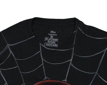 The Nightmare Before Christmas Men's Front And Back Print Short Sleeve T-Shirt