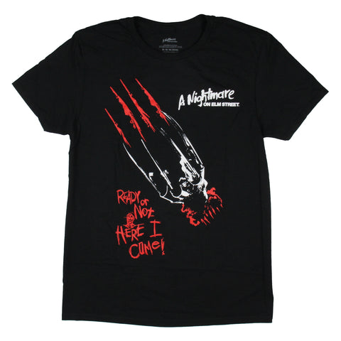 A Nightmare On Elm Street Men's Ready Or Not Short Sleeve T-Shirt (Medium)