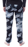 Stranger Things Mens' Logo Toss Print Tie Dye Sleep Pajama Jogger Pants
