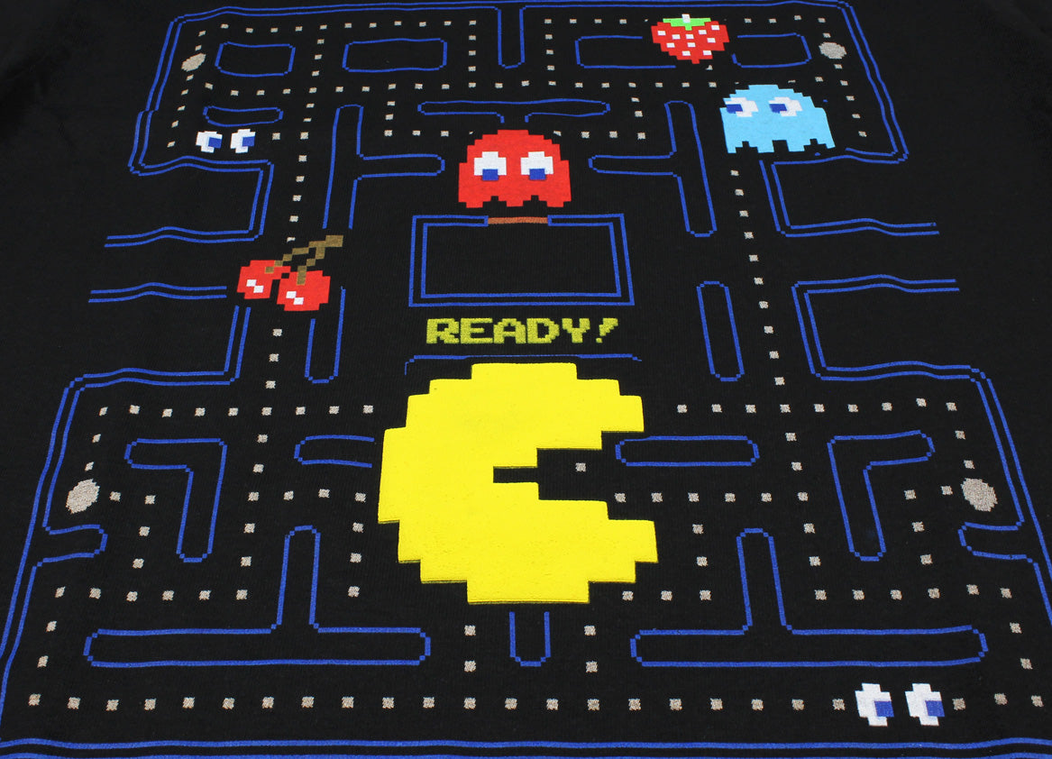 Pac-Man Boy's Game Action Graphic Print T-Shirt