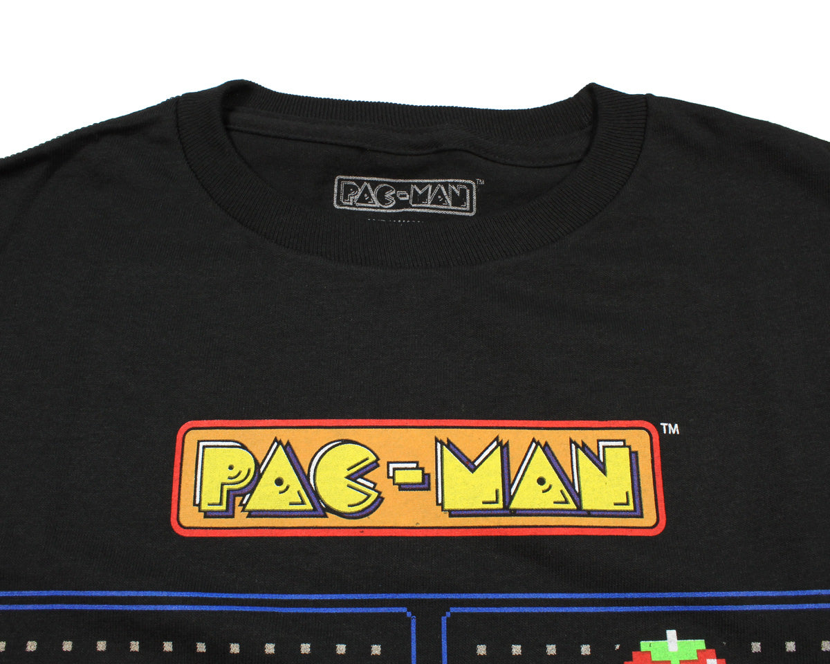 Pac-Man Boy's Game Action Graphic Print T-Shirt
