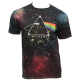 Pink Floyd Men's Dark Side Of The Moon Prism Splatter Dye Adult T-Shirt