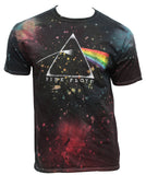 Pink Floyd Men's Dark Side Of The Moon Prism Splatter Dye Adult T-Shirt