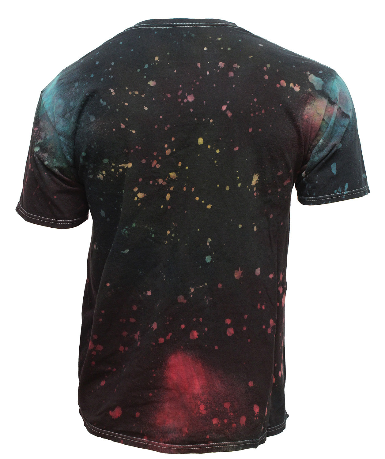 Pink Floyd Men's Dark Side Of The Moon Prism Splatter Dye Adult T-Shirt
