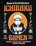 Naruto Shippuden Mens' Ichiraku Ramen Is the Best Pleasure Graphic T-Shirt
