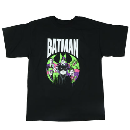 DC Comics Batman T-Shirt Boys' Retro Villains Design Graphic Print Tee