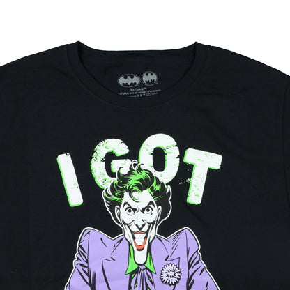 Batman T-Shirt Boys' The Joker I Got Jokes! Short-Sleeved Graphic Top