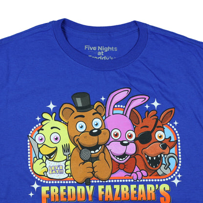 Five Nights At Freddy's Shirt Boys Freddy Fazbear's Pizza Short Sleeve Top