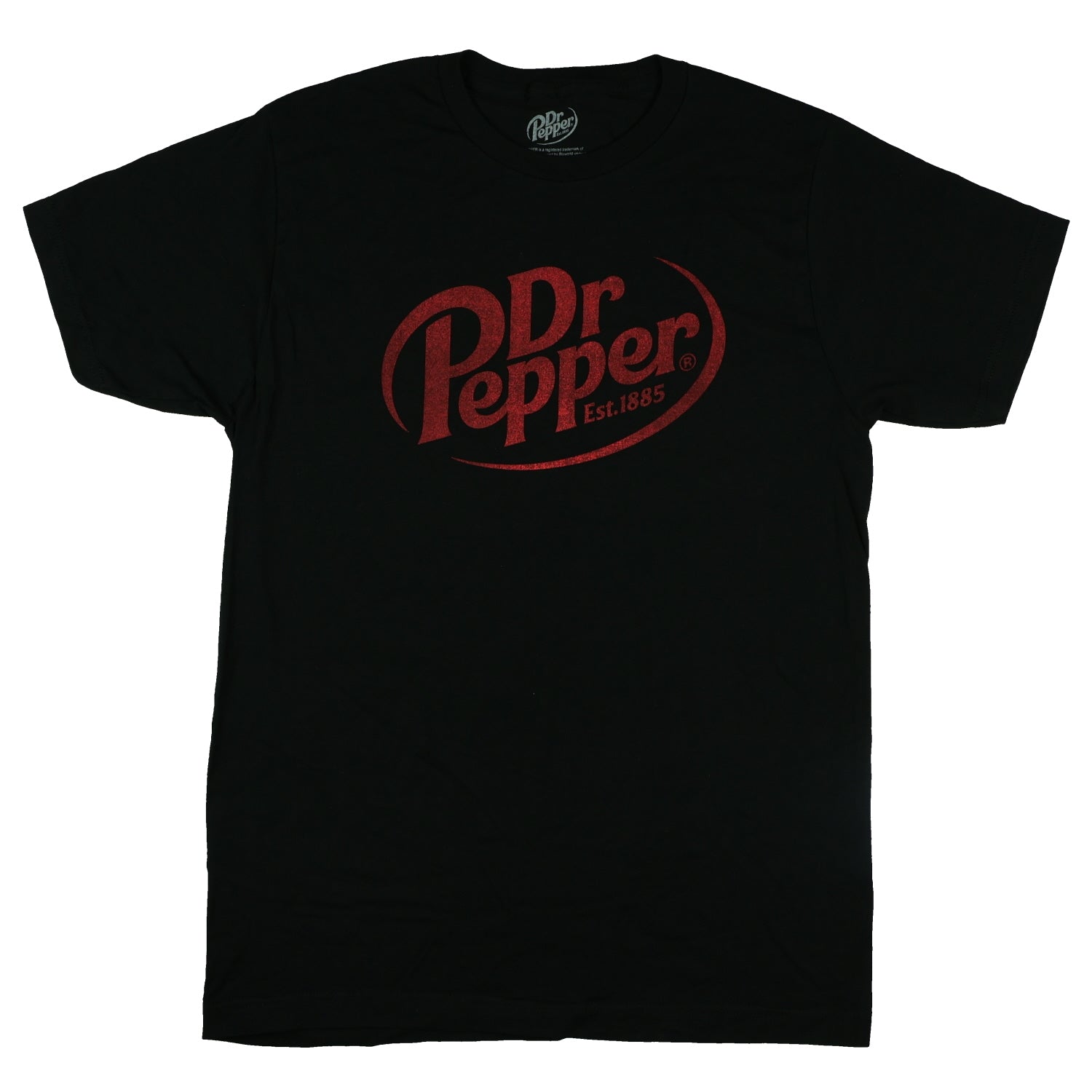 Dr Pepper T-Shirt Men's Cherry Soda Logo Design Graphic Print Tee
