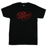 Dr Pepper T-Shirt Men's Cherry Soda Logo Design Graphic Print Tee