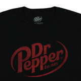 Dr Pepper T-Shirt Men's Cherry Soda Logo Design Graphic Print Tee