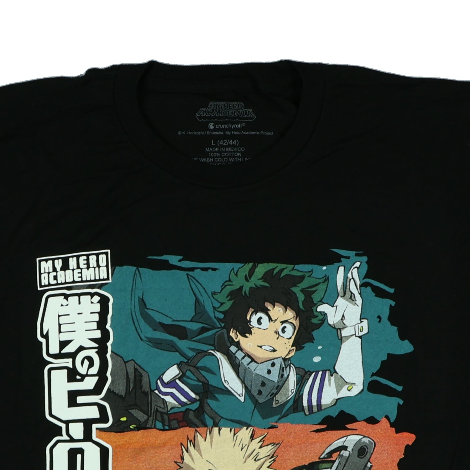 My Hero Academia Men's T-Shirt Stacked Character Scenes Graphic Print Tee