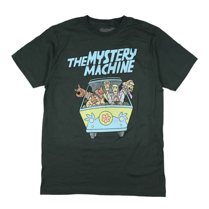 Scooby-Doo T-Shirt Men's Distressed Mystery Machine Design Tee