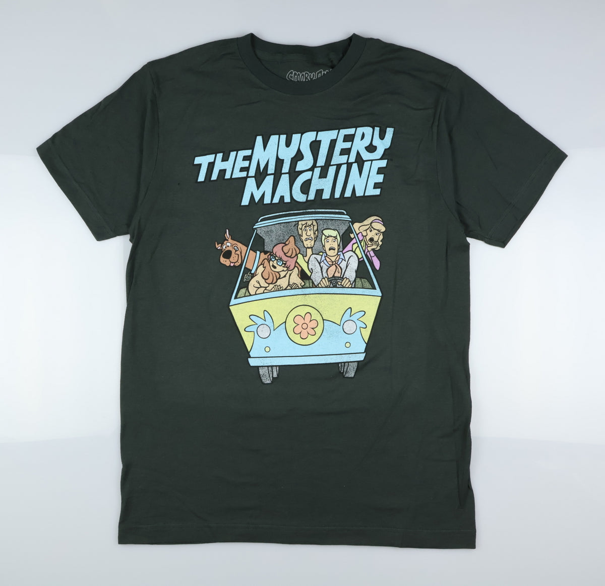 Scooby-Doo T-Shirt Men's Distressed Mystery Machine Design Tee