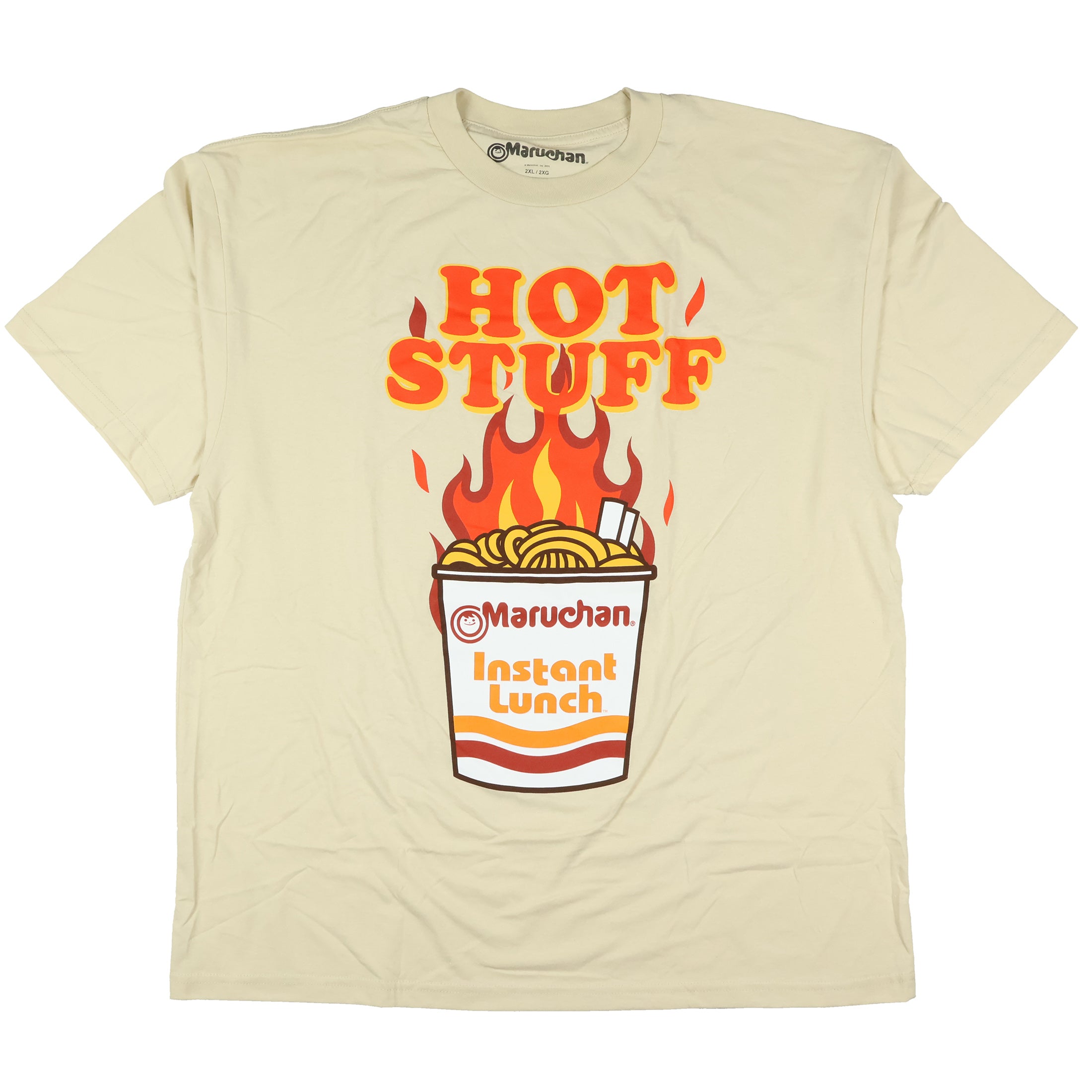Maruchan T-Shirt Men's Hot Stuff Instant Lunch Short Sleeve Graphic Top