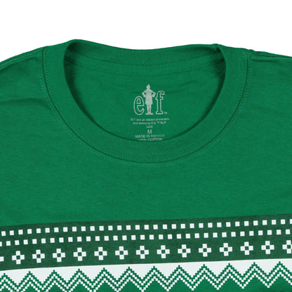 Elf T-Shirt Men's Buddy Does Someone Need a Hug Ugly Sweater Tee