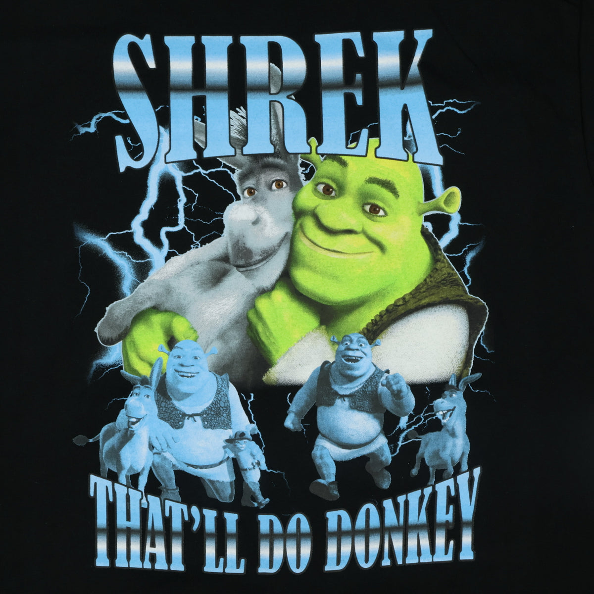 DreamWorks Shrek T-Shirt Men's That'll Do Donkey Graphic Print Crewneck Tee