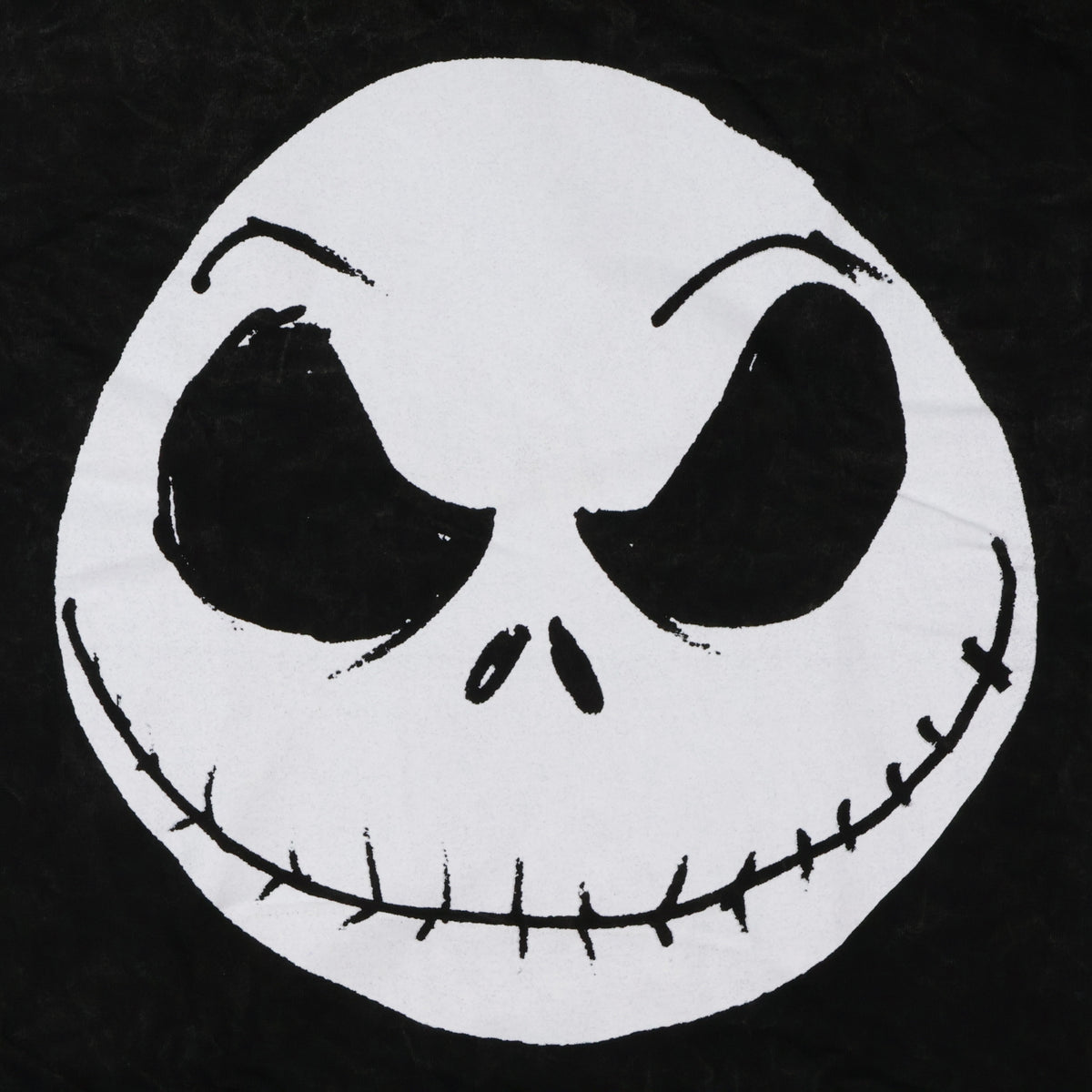 Disney Men's Nightmare Before Christmas T-Shirt Jack Face Mineral Wash Tee