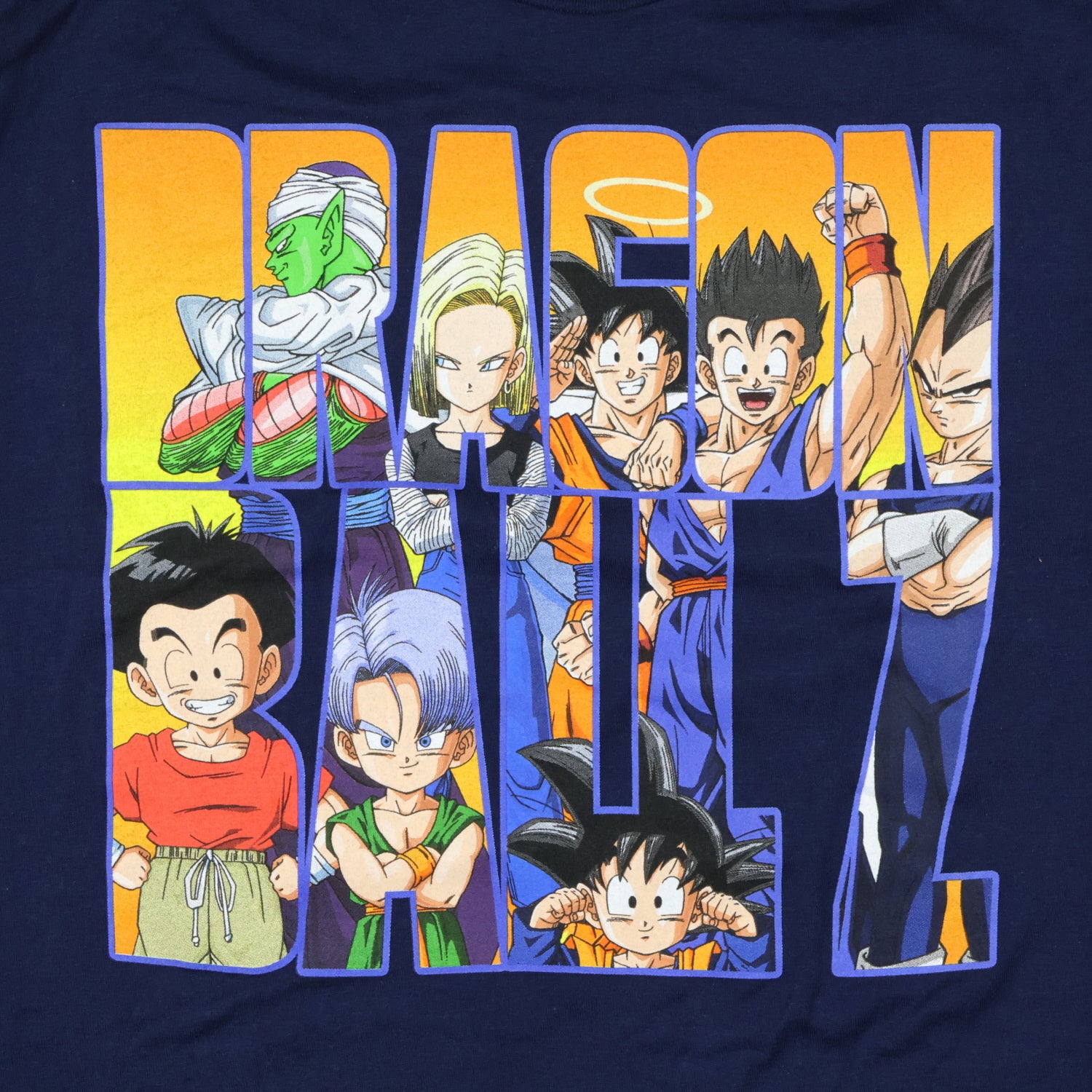 Dragon Ball Z Shirt Men's Son Goku Piccolo Gohan Goten Short Sleeve Tee