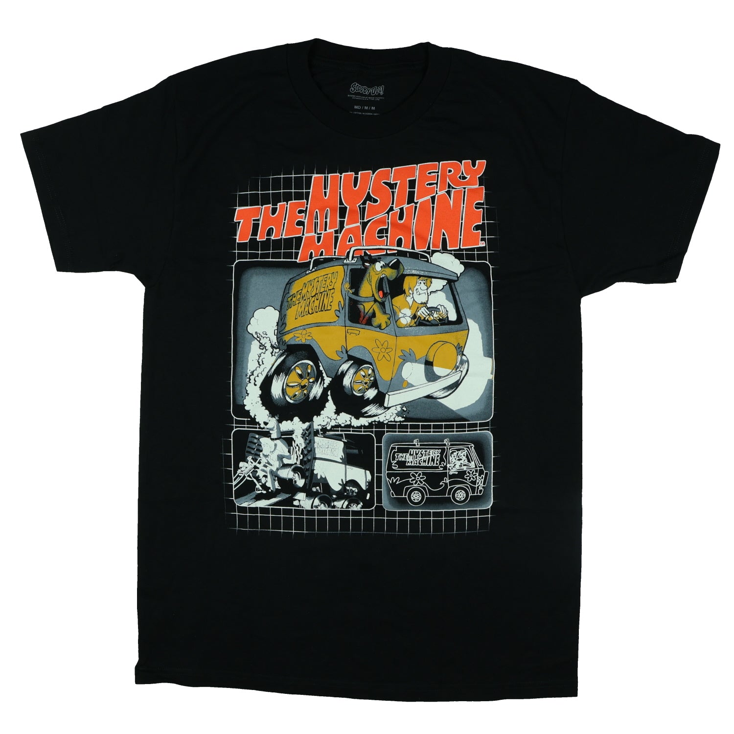 Scooby-Doo Shirt Men's The Mystery Machine Short Sleeve Graphic Tee