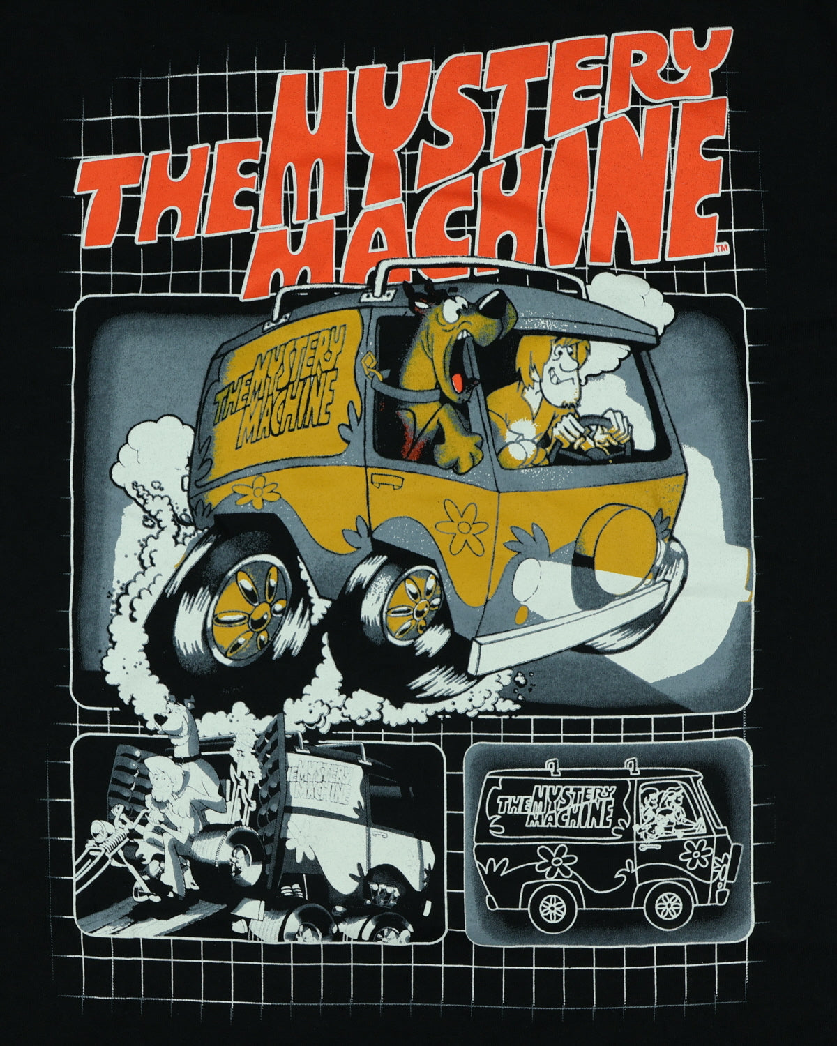 Scooby-Doo Shirt Men's The Mystery Machine Short Sleeve Graphic Tee