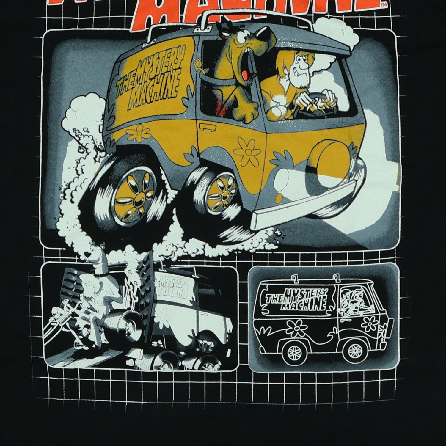 Scooby-Doo Shirt Men's The Mystery Machine Short Sleeve Graphic Tee