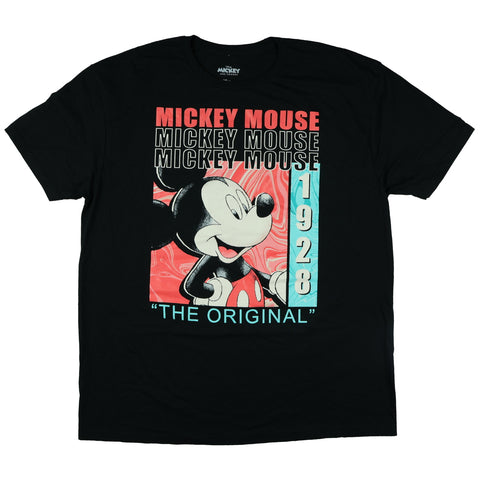 Disney Mickey Mouse T-Shirt Men's The Original 1928 Short Sleeve Tee