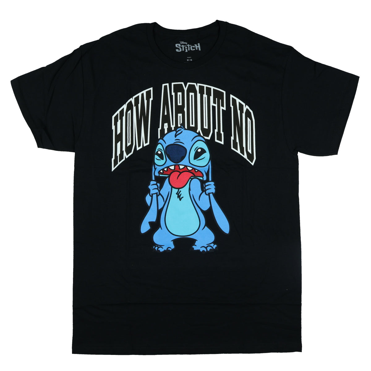 Disney Lilo and Stitch T-Shirt Men's Stitch How About No Tee