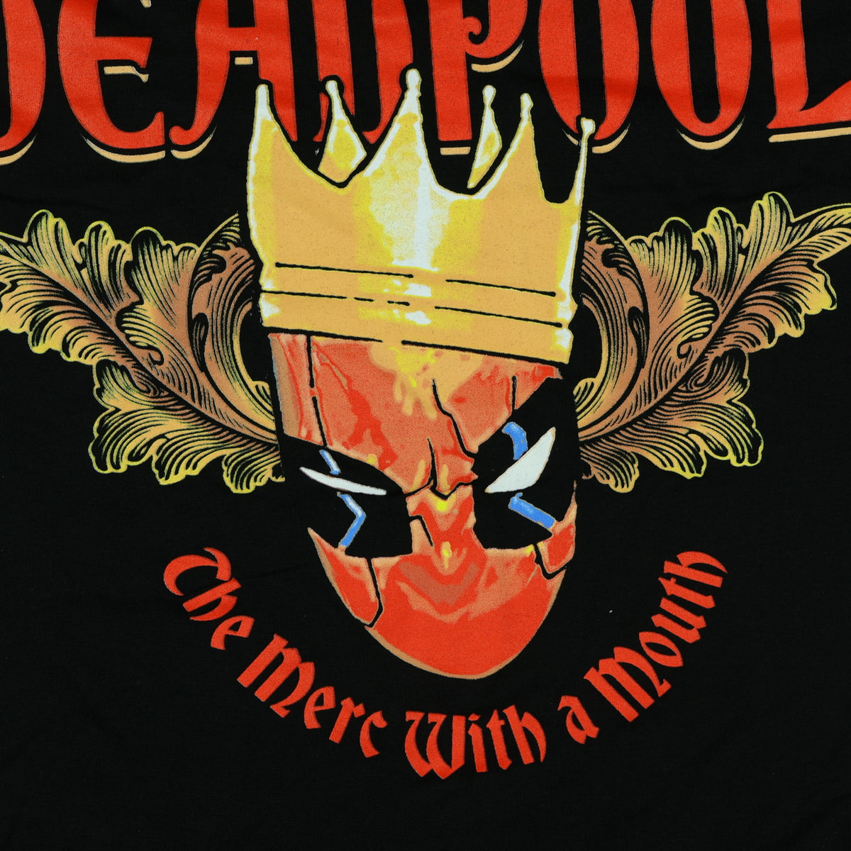 Deadpool T-Shirt Men's King Deadpool Merc With A Mouth Short Sleeve Top