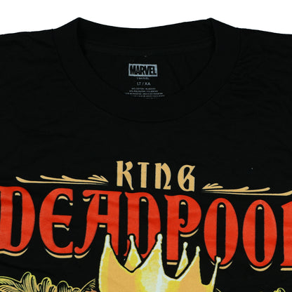 Deadpool T-Shirt Men's King Deadpool Merc With A Mouth Short Sleeve Top