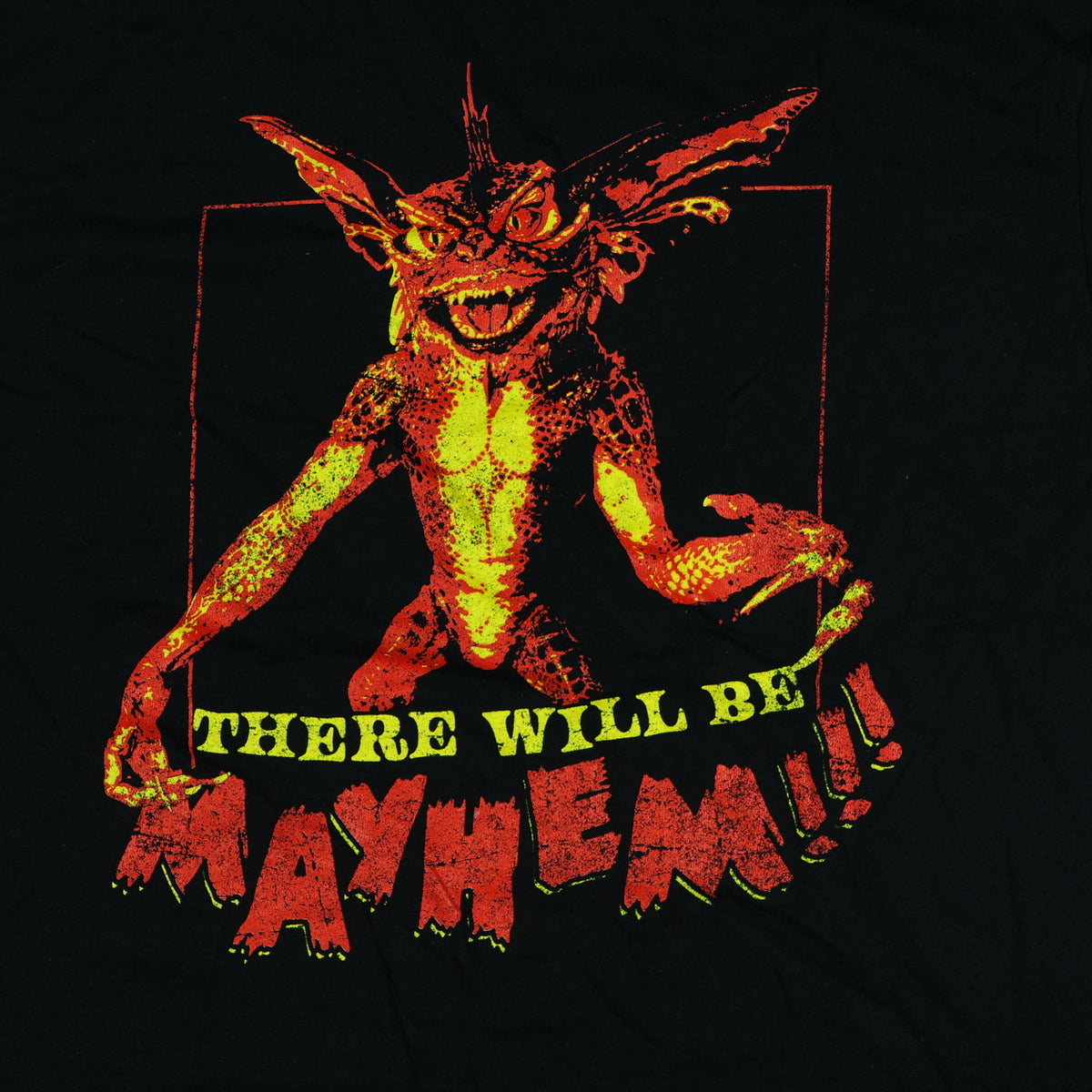Gremlins T-Shirt Men's There Will Be Mayhem Short Sleeve Tee