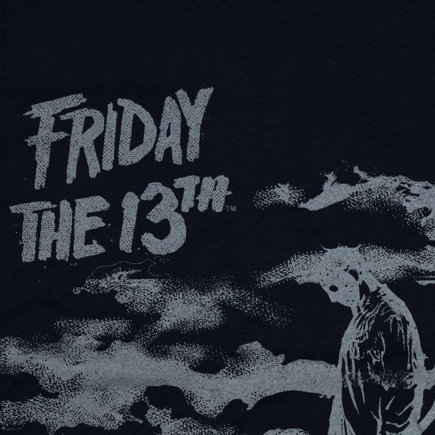 Friday The 13th T-Shirt Men's Camp Crystal Lake Eerie Scene Graphic Tee