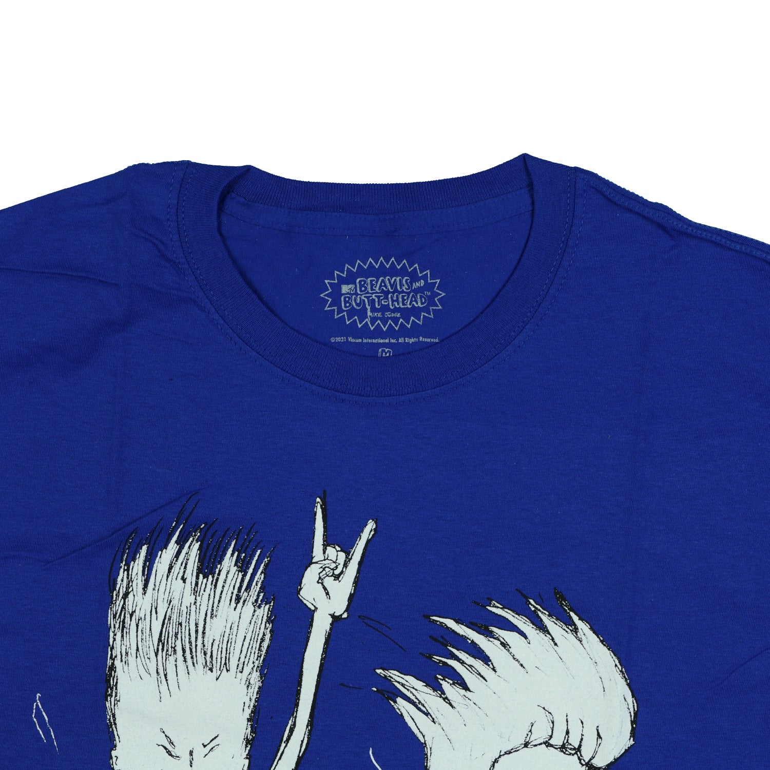 Beavis and Butt-Head Shirt Men's Rocking Out Short Sleeve Graphic Tee