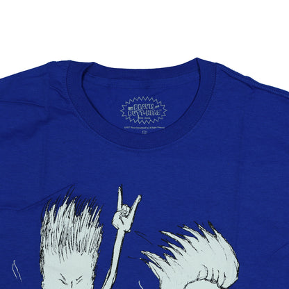 Beavis and Butt-Head Shirt Men's Rocking Out Short Sleeve Graphic Tee