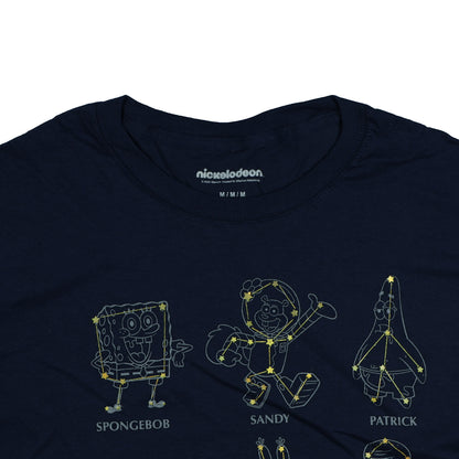 SpongeBob SquarePants Cropped Junior Women's Constellations T-Shirt