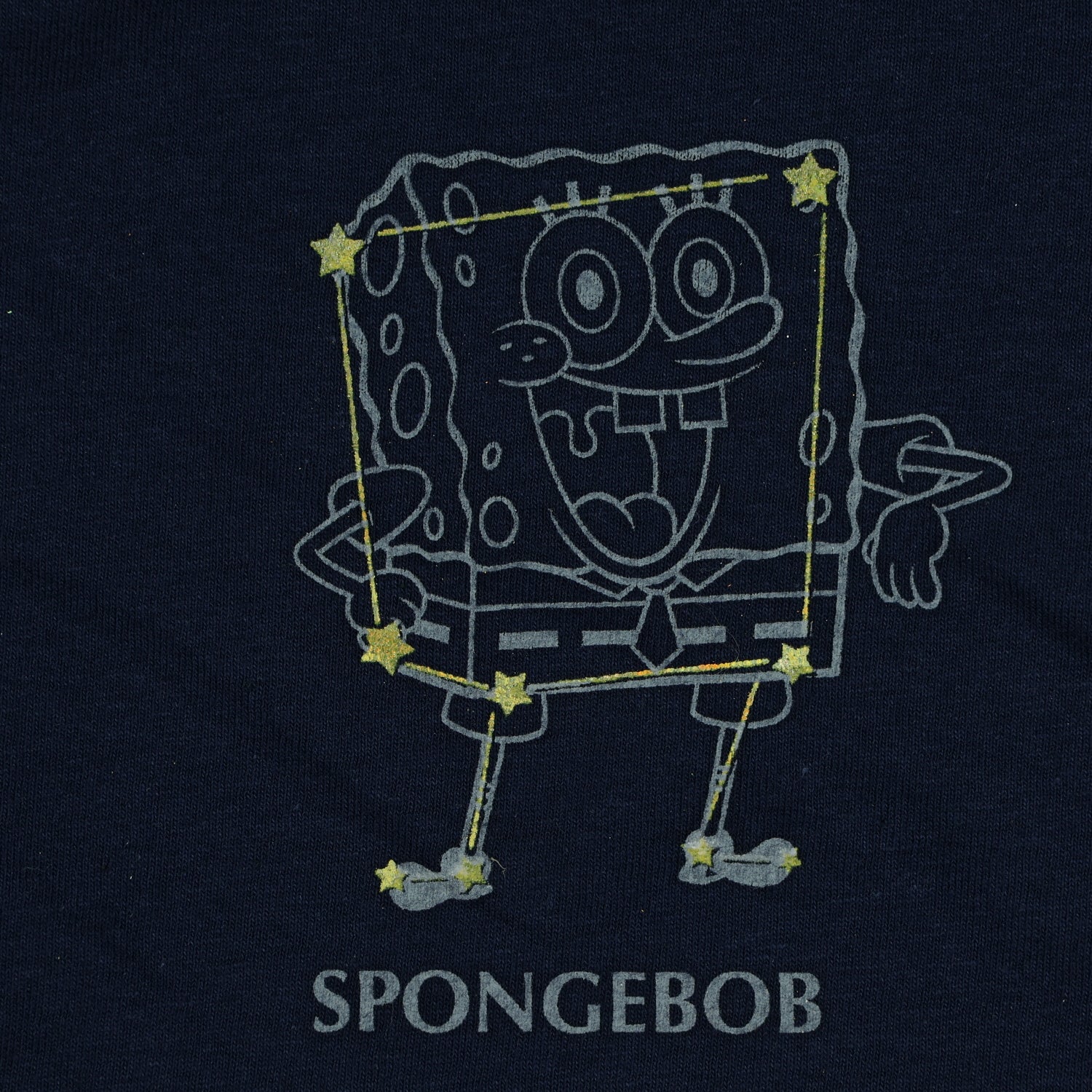 SpongeBob SquarePants Cropped Junior Women's Constellations T-Shirt