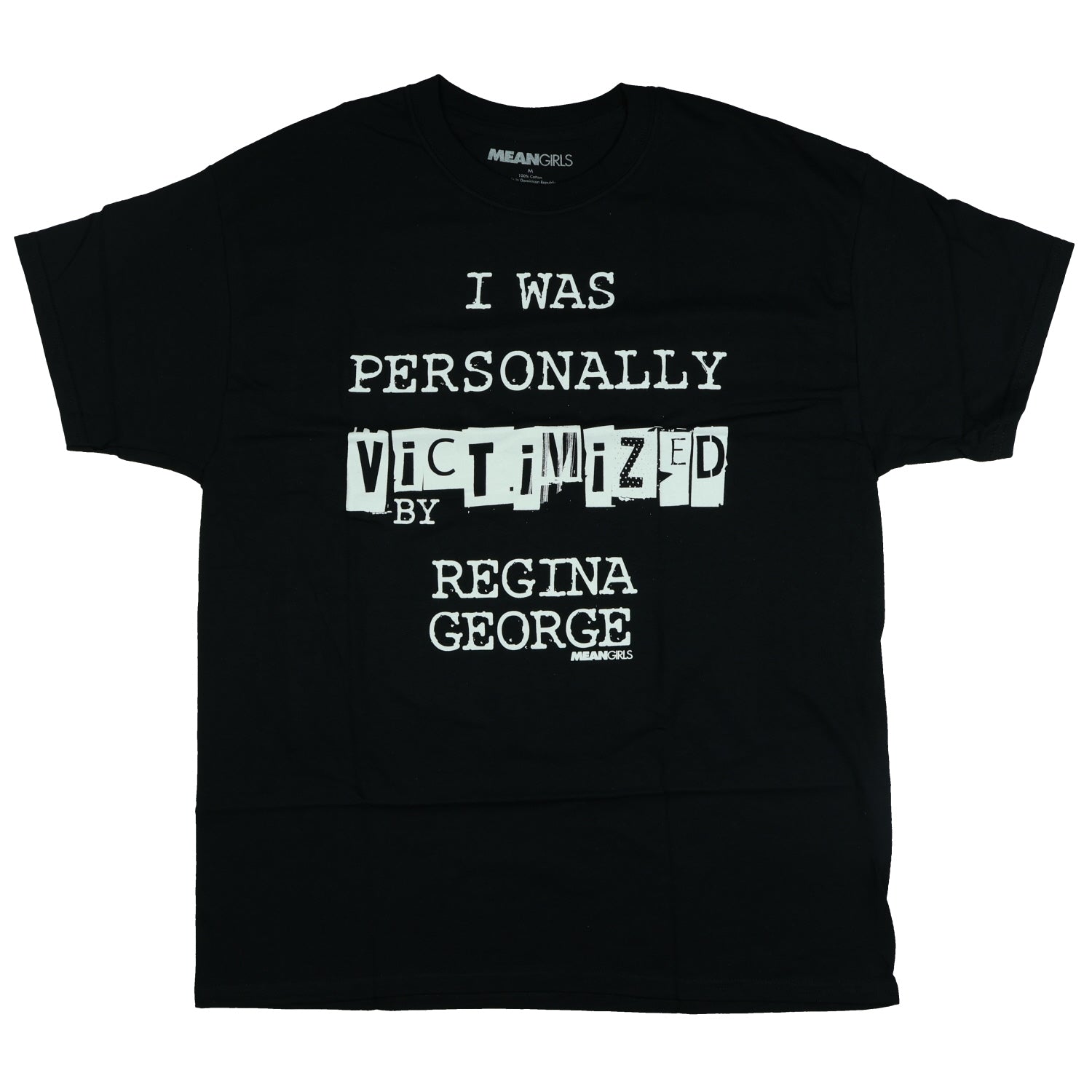 Mean Girls T-Shirt Men's I Was Victimized by Regina George Graphic Tee