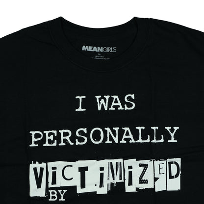 Mean Girls T-Shirt Men's I Was Victimized by Regina George Graphic Tee