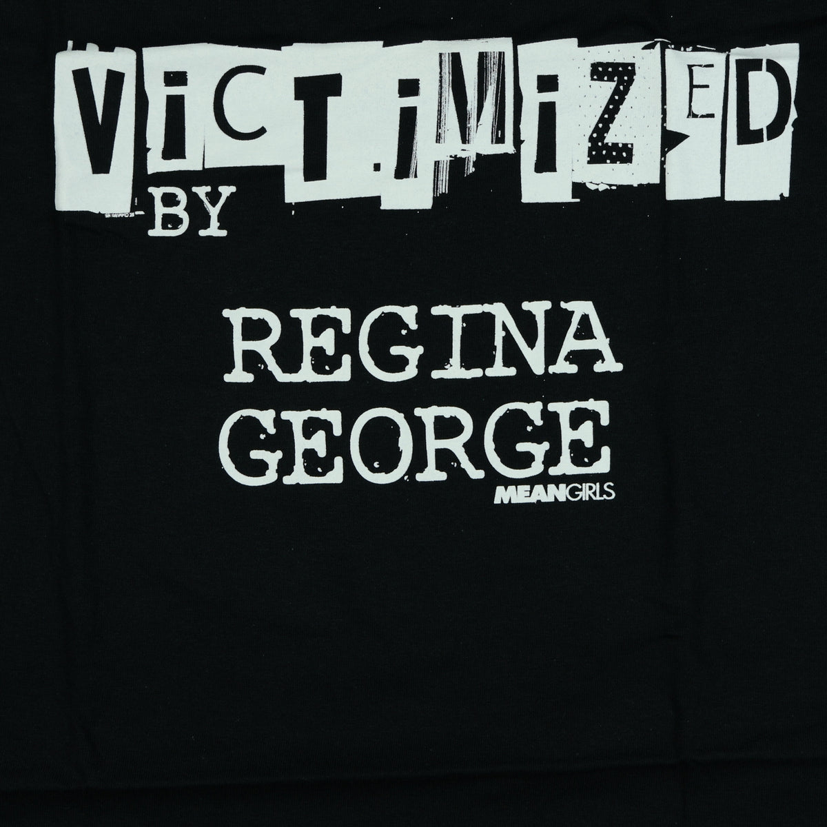 Mean Girls T-Shirt Men's I Was Victimized by Regina George Graphic Tee