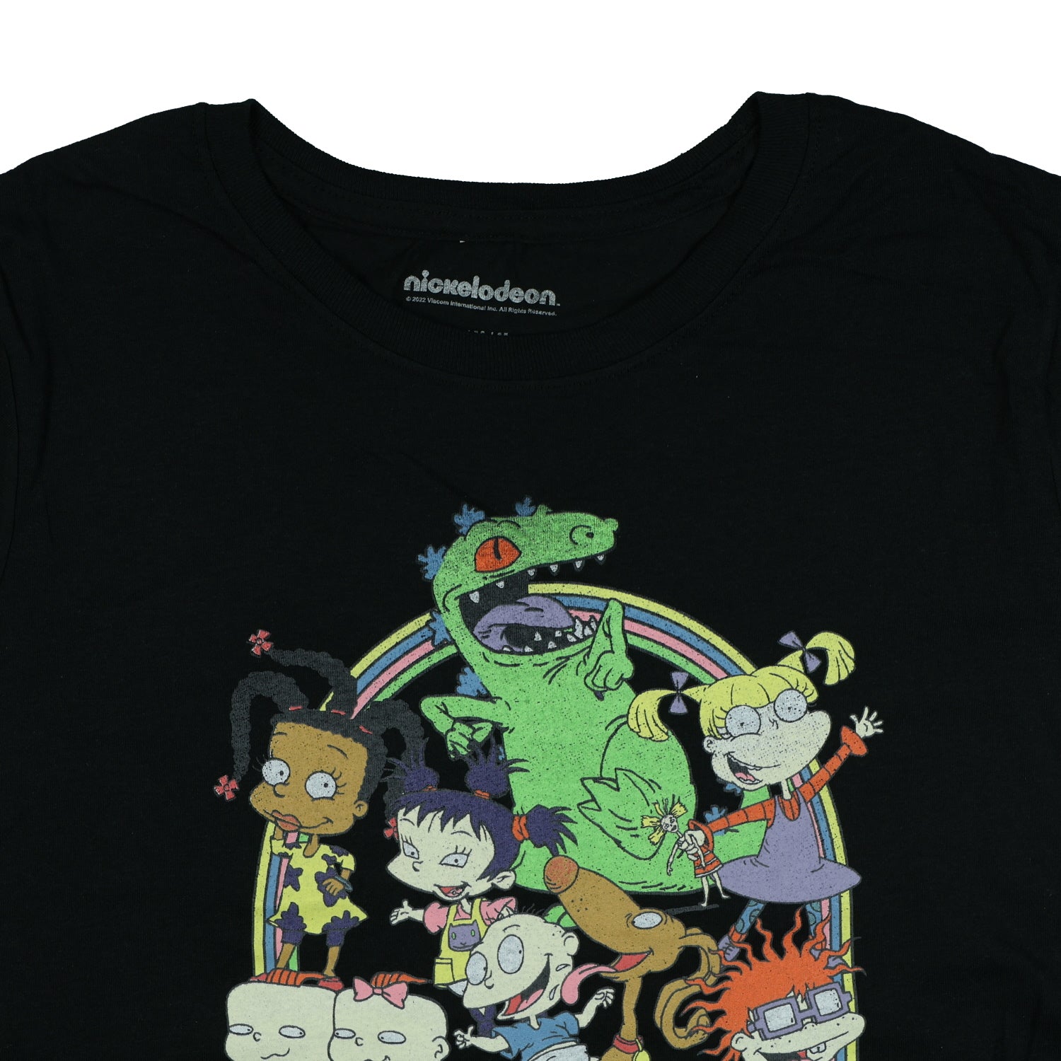 Rugrats T-shirt Women's Character Group Design Graphic Short Sleeve Tee