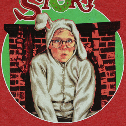 A Christmas Story Shirt Men's Ralphie in Bunny Suit Short Sleeve Tee