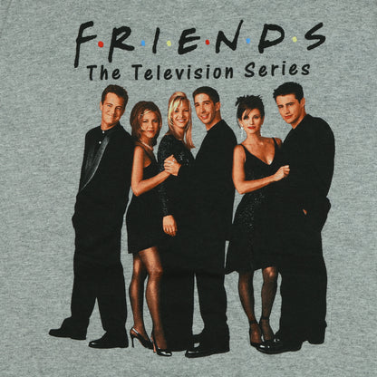 Friends T-Shirt Men's The Television Series Cast Photo Short Sleeve Tee