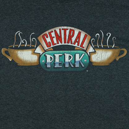 Friends T-Shirt Men's Central Perk Coffee Shop Short Sleeve Graphic Top