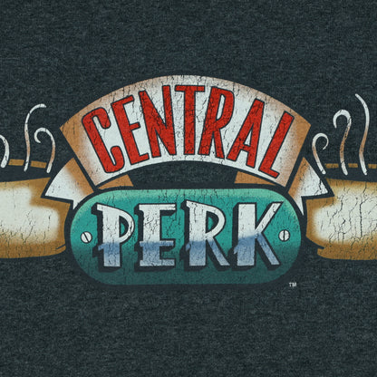 Friends T-Shirt Men's Central Perk Coffee Shop Short Sleeve Graphic Top