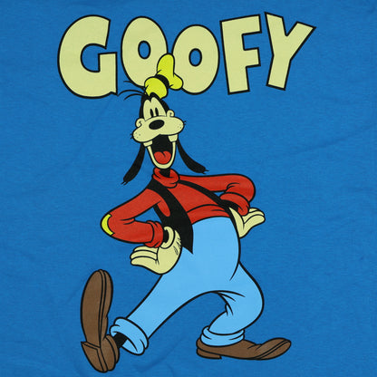 Disney Mickey Mouse  Goofy Shirt Men's Dance Pose Short Sleeve Tee