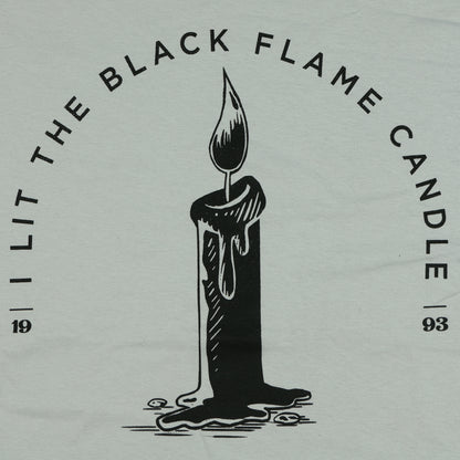 Hocus Pocus T-Shirt Men's I Lit The Black Flame Candle Short Sleeve Top