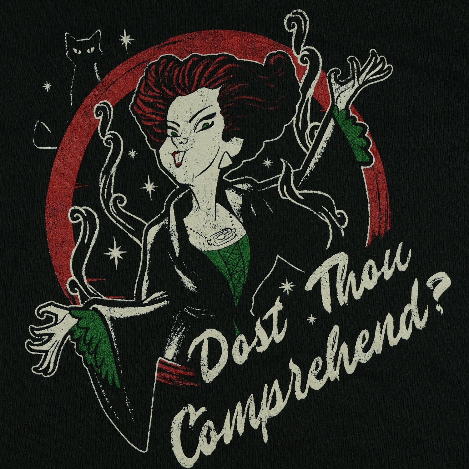 Hocus Pocus T-Shirt Men's Dost Thou Comprehend Short Sleeve Tee