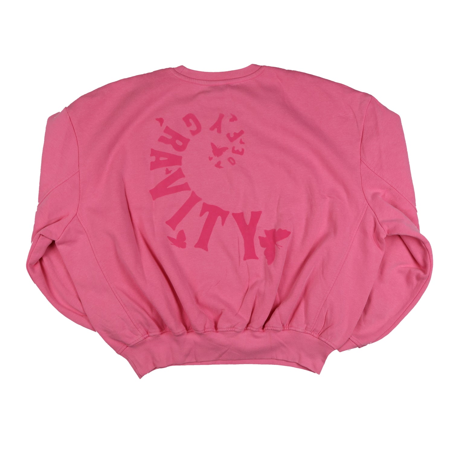 Wicked Sweatshirt Women's Defy Gravity Cropped Pullover Crewneck