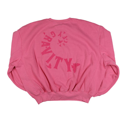 Wicked Sweatshirt Women's Defy Gravity Cropped Pullover Crewneck